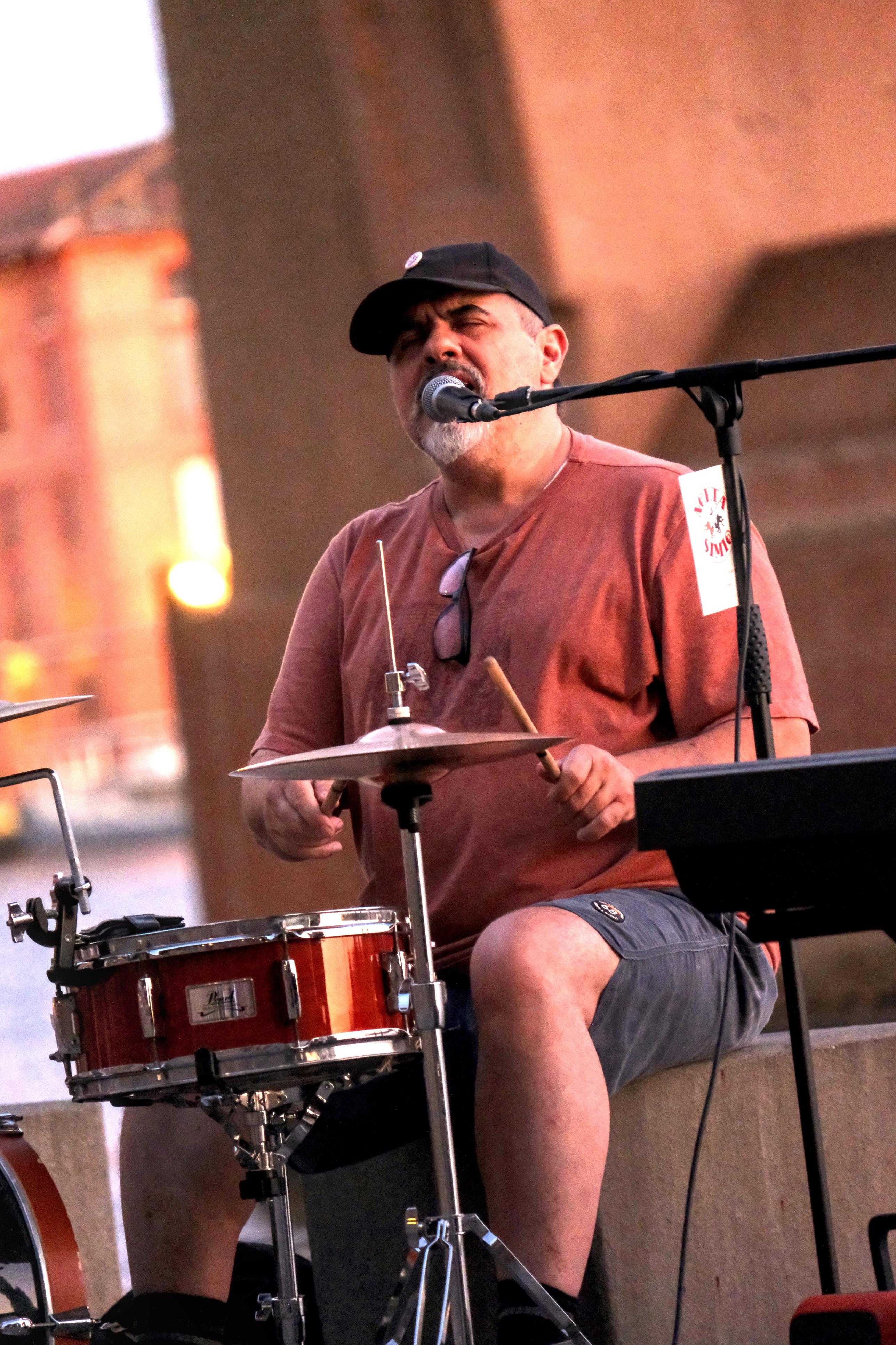 photo concert, bords de Garonne, Toulouse, Nokta Simio, Julien Franck